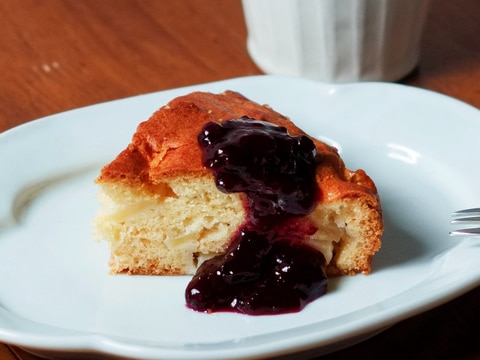 りんごのケーキ